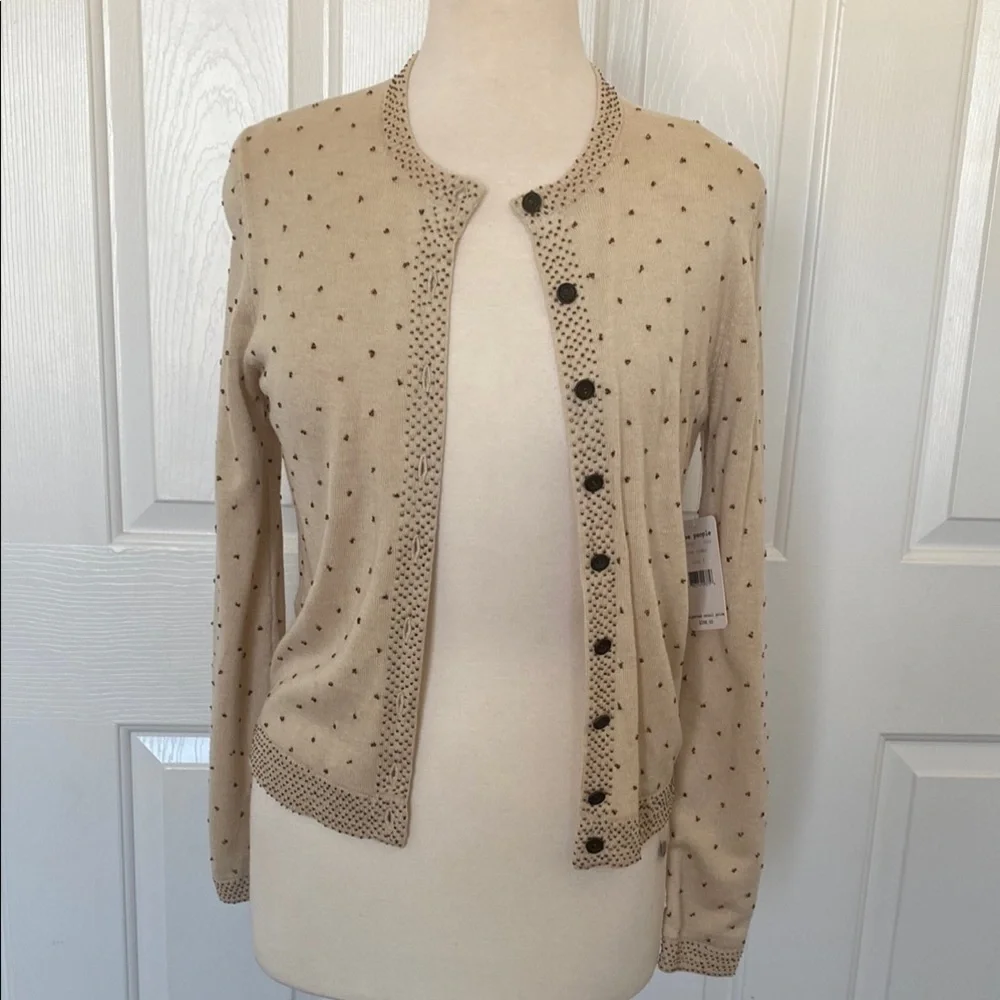 Free People Tea Combo Cardigan Sweater Size Small NWT - Picture 2 of 13